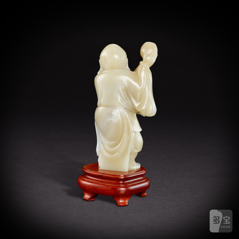 A set of eighteen jade Luohan figures, 20th century | 二十世紀 玉雕十八羅漢一套 - 图34